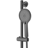 Душевая система Cezares Stylus со смесителем черный матовый