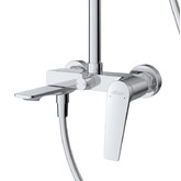 Душевая система Cezares Liner со смесителем хром