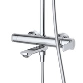 Душевая система Cezares Lux со смесителем хром