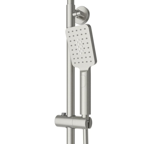 Душевая система Cezares Slider со смесителем сатин