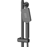 Душевая система Cezares Slider со смесителем черный матовый