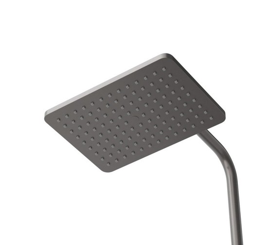 Душевая система Cezares Slider со смесителем оружейная сталь