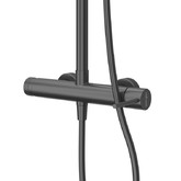 Душевая система Cezares Relax со смесителем черный матовый