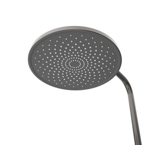 Душевая система Cezares Relax со смесителем оружейная сталь