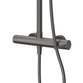 Душевая система Cezares Relax со смесителем оружейная сталь