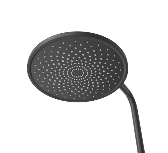 Душевая система Cezares Relax со смесителем черный матовый