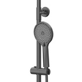 Душевая система Cezares Relax со смесителем черный матовый