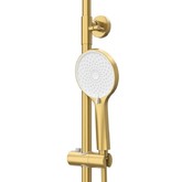 Душевая система Cezares Relax со смесителем золото брашированное