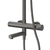 Душевая система Cezares Relax со смесителем оружейная сталь