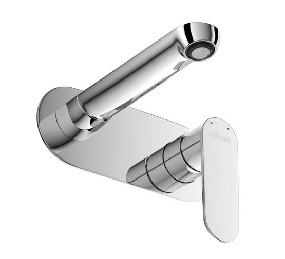 Смеситель для раковины Cezares STYLUS встраиваемый хром