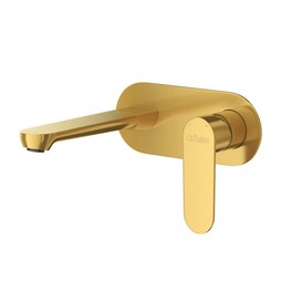 Смеситель для раковины Cezares STYLUS встраиваемый золото брашированное