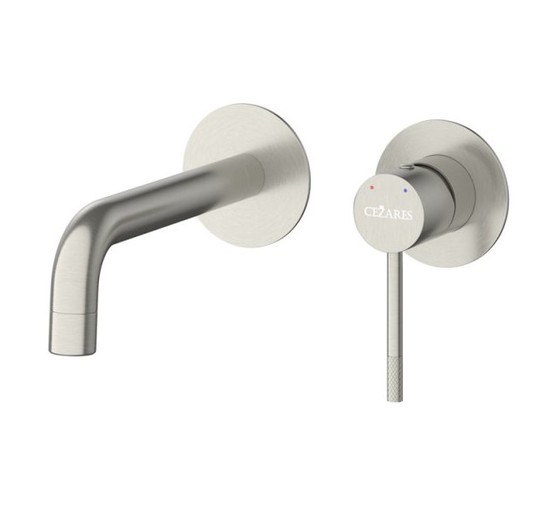 Смеситель для раковины Cezares Relax встраиваемый сатин