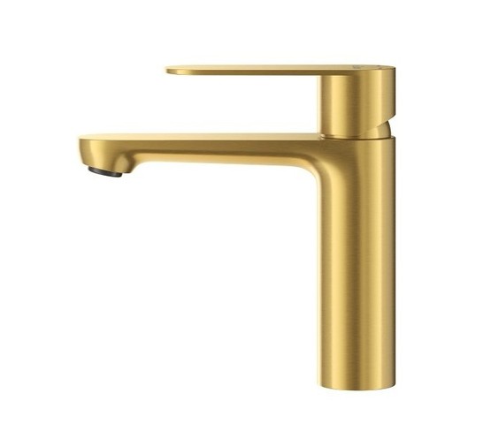 Смеситель для раковины Cezares STYLUS золото брашированное