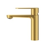 Смеситель для раковины Cezares STYLUS золото брашированное