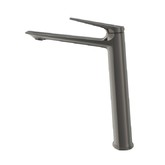 Смеситель для раковины Cezares Liner высокий оружейная сталь