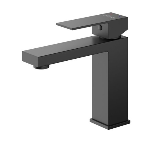 Смеситель для раковины Cezares Slider черный матовый