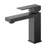 Смеситель для раковины Cezares Slider черный матовый