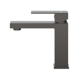 Смеситель для раковины Cezares Slider оружейная сталь