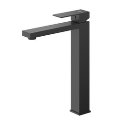 Смеситель для раковины Cezares Slider высокий черный матовый