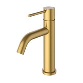 Смеситель для раковины Cezares Relax LS-1 золото брашированное