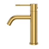 Смеситель для раковины Cezares Relax LS-1 золото брашированное