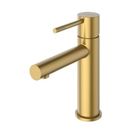 Смеситель для раковины Cezares Relax LS-2 золото брашированное