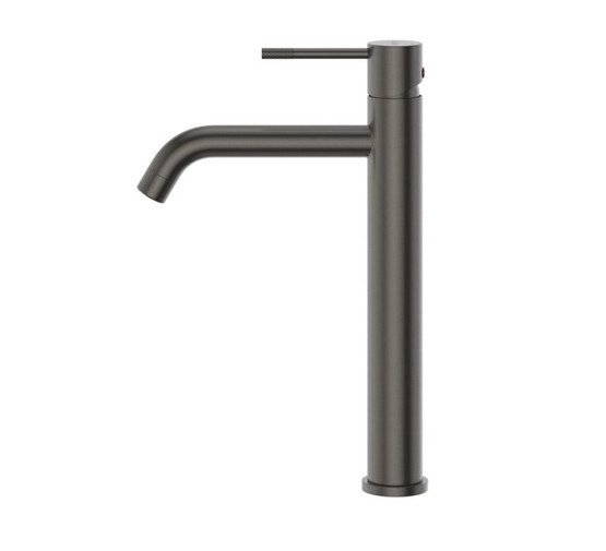 Смеситель для раковины Cezares Relax LC-1 высокий оружейнная сталь