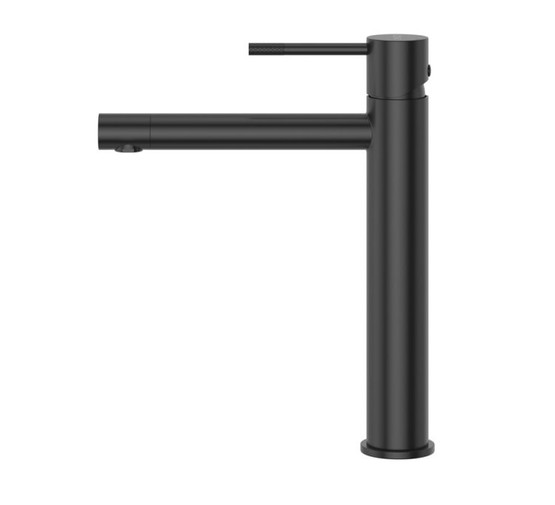 Смеситель для раковины Cezares Relax LC-2 высокий черный матовый