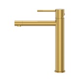 Смеситель для раковины Cezares Relax LC-2 высокий хзолото брашированное