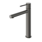 Смеситель для раковины Cezares Relax LC-2 высокий оружейнная сталь