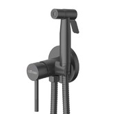 Гигиенический душ Cezares Relax черный матовый