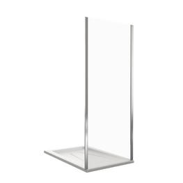 Боковая стенка GOOD DOOR Neo SP-100 хром, прозрачное стекло