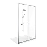 Душевая дверь GOOD DOOR Lite WTW-130-C-CH 130 см хром, стекло прозрачное