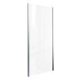 Боковая стенка GOOD DOOR Lite SP-80-C-CH хром, прозрачное стекло