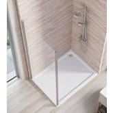 Боковая стенка GOOD DOOR Lite SP-80-C-CH хром, прозрачное стекло