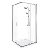 Душевой угол GOOD DOOR Lite CR-90-C-CH 900х900 хром,прозр. стекло 