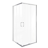Душевой угол GOOD DOOR Lite CR-100-C-CH 1000х1000 хром,прозр. стекло 