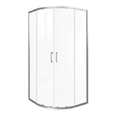 Душевой угол GOOD DOOR Lite R-80-C-CH 800х800 хром,прозр. стекло 