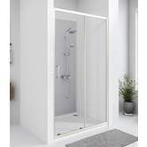 Душевая дверь GOOD DOOR Cube WTW-120-C-CH 120 см хром, стекло прозрачное