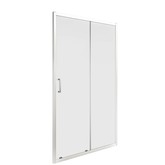 Душевая дверь GOOD DOOR Cube WTW-150-C-CH 150 см хром, стекло прозрачное