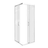 Душевой угол GOOD DOOR Cube CR-90-C-CH 900х900 хром,прозр. стекло 