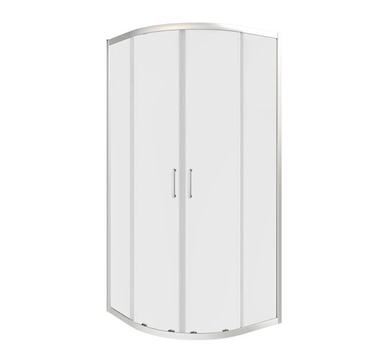 Душевой угол GOOD DOOR Cube R-90-C-CH 900х900 хром,прозр. стекло 