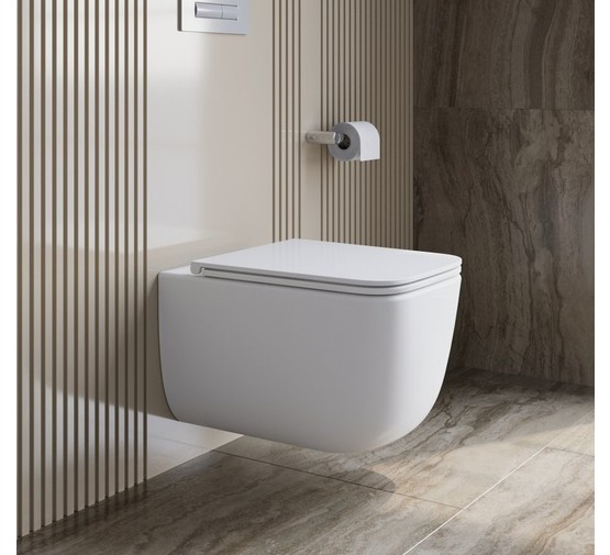 Унитаз подвесной BelBagno Luce торнадо микролифт 