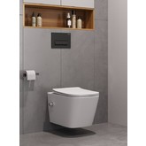 Унитаз подвесной BelBagno Kraft торнадо c функцией биде микролифт 