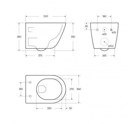 Унитаз подвесной BelBagno Marino торнадо микролифт 