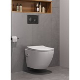 Унитаз подвесной BelBagno Marino торнадо c функцией биде микролифт 