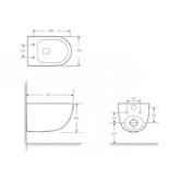 Унитаз подвесной BelBagno Etna торнадо микролифт 