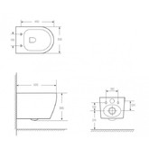 Унитаз подвесной BelBagno Unique торнадо микролифт 