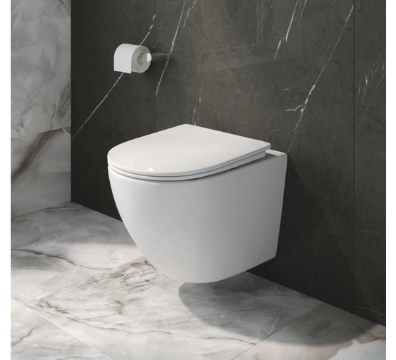 Унитаз подвесной BelBagno Uno торнадо микролифт 