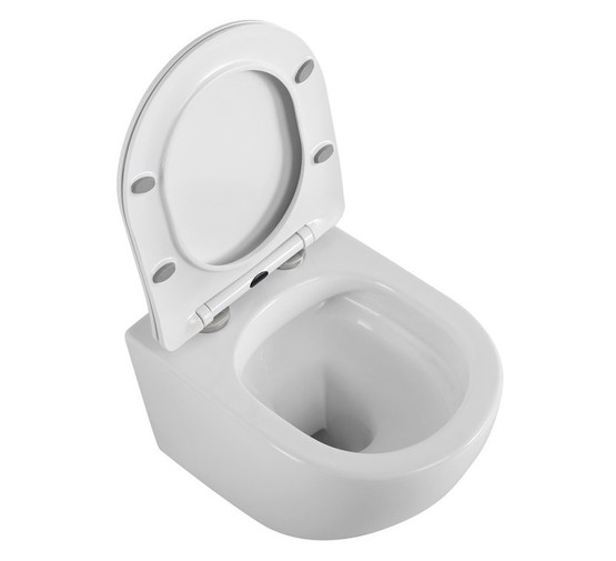 Унитаз подвесной BelBagno Uno 2.0 безободковый микролифт 